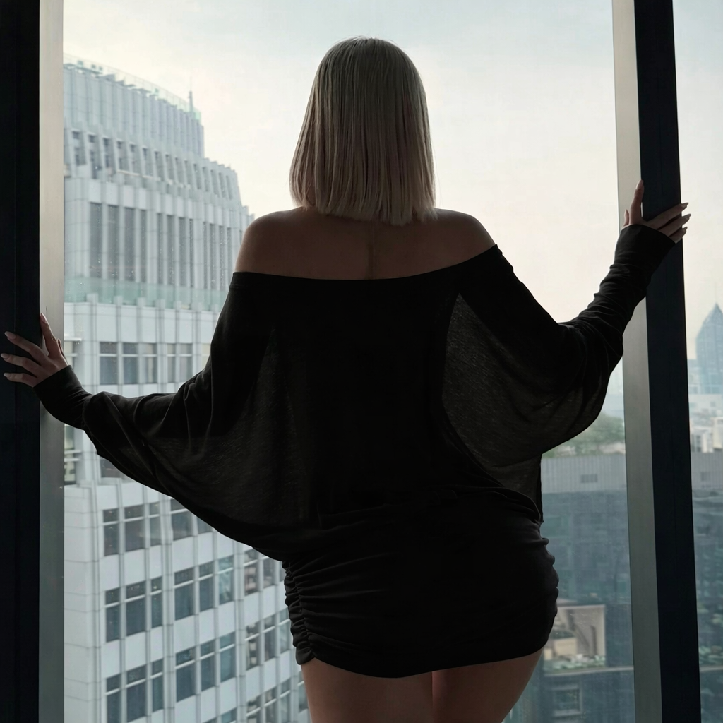 The Black Sheath Dress