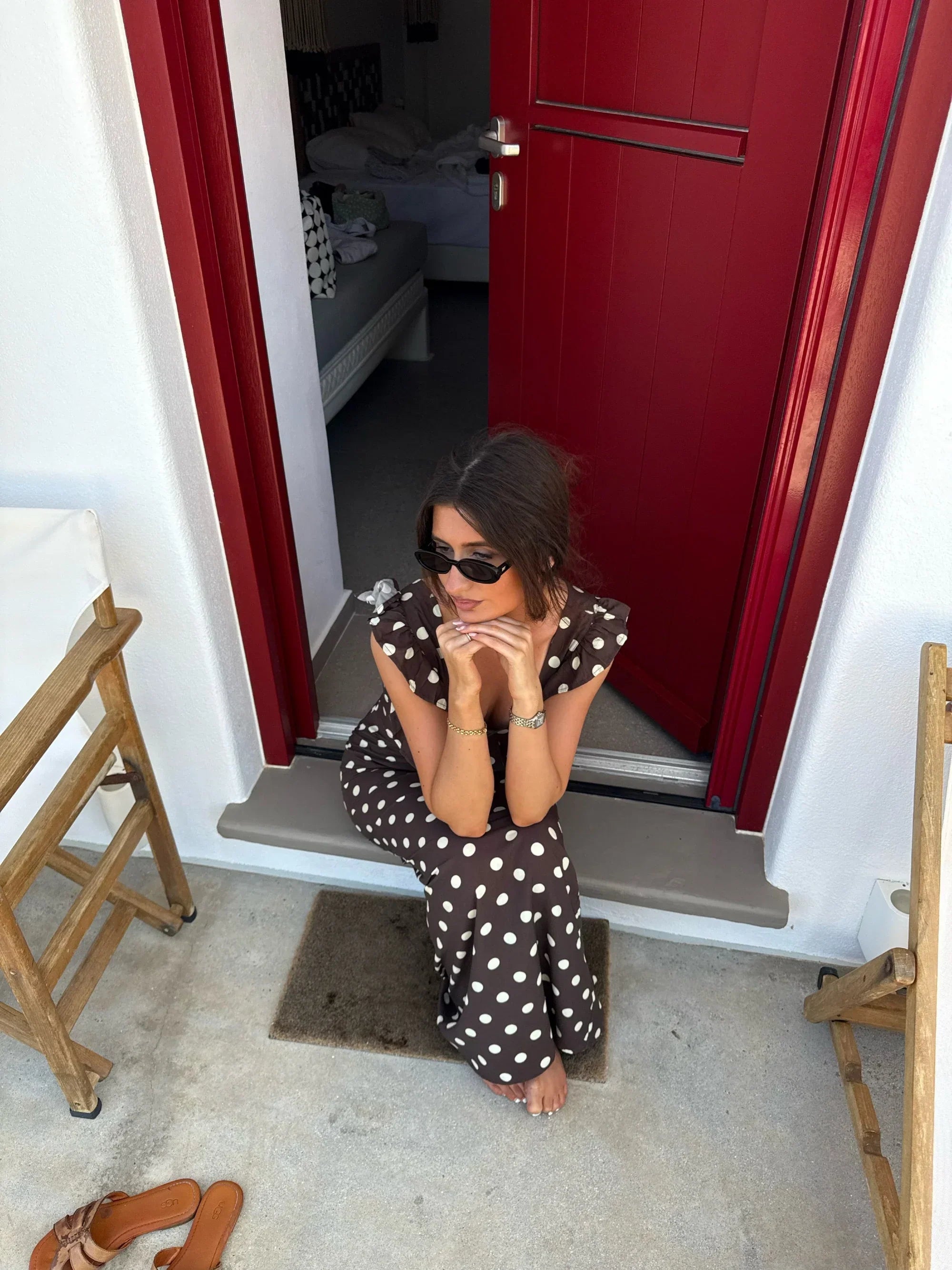 Luna's Polka Dot Dream Dress