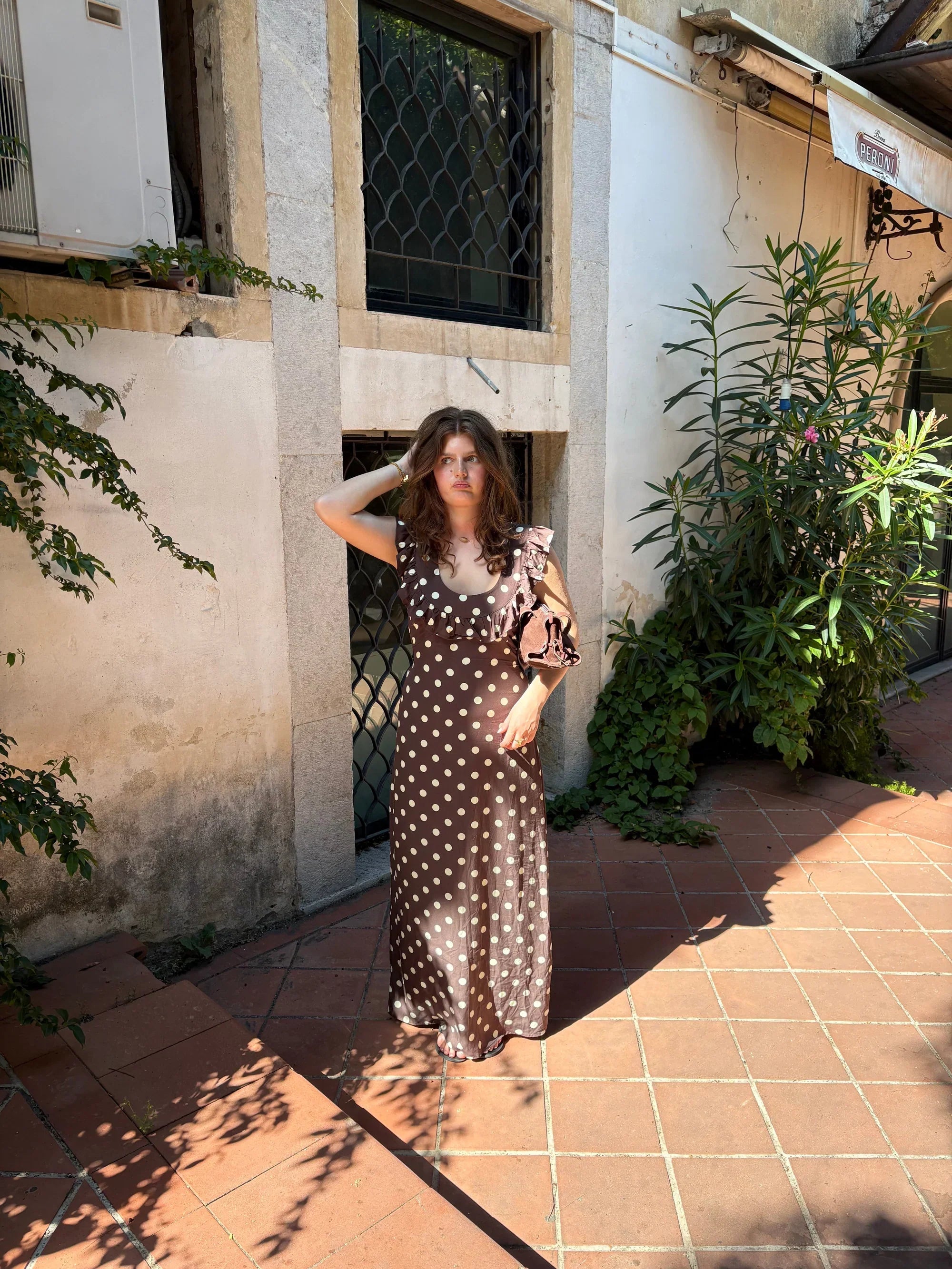 Luna's Polka Dot Dream Dress