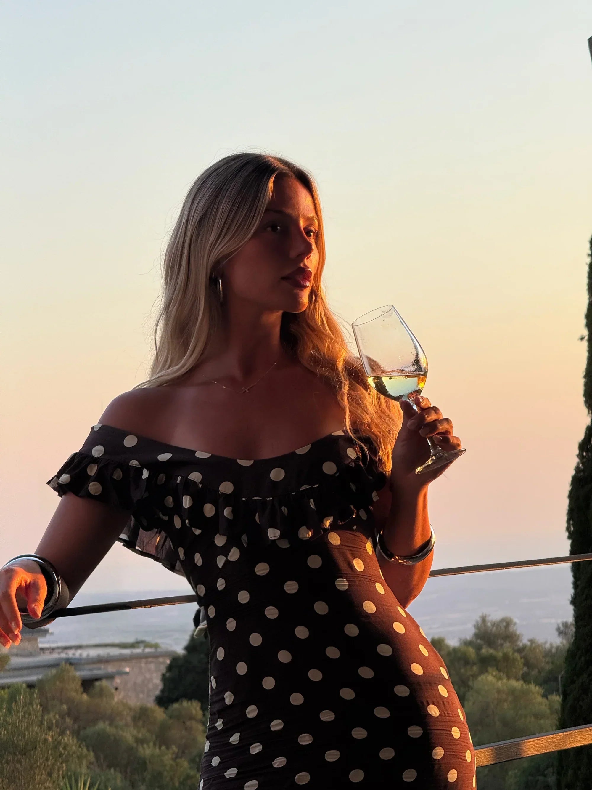 Luna's Polka Dot Dream Dress