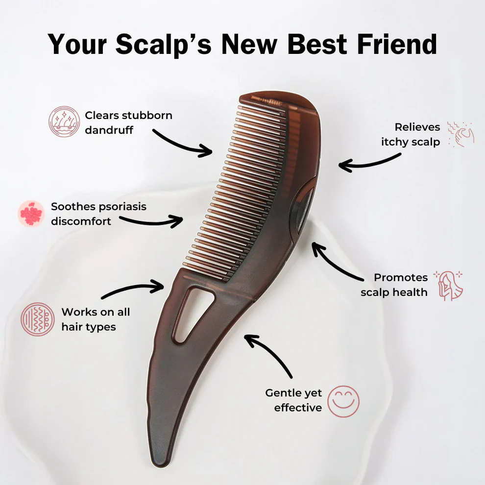 EXFOLICOMB™ – Scalp Detox Comb