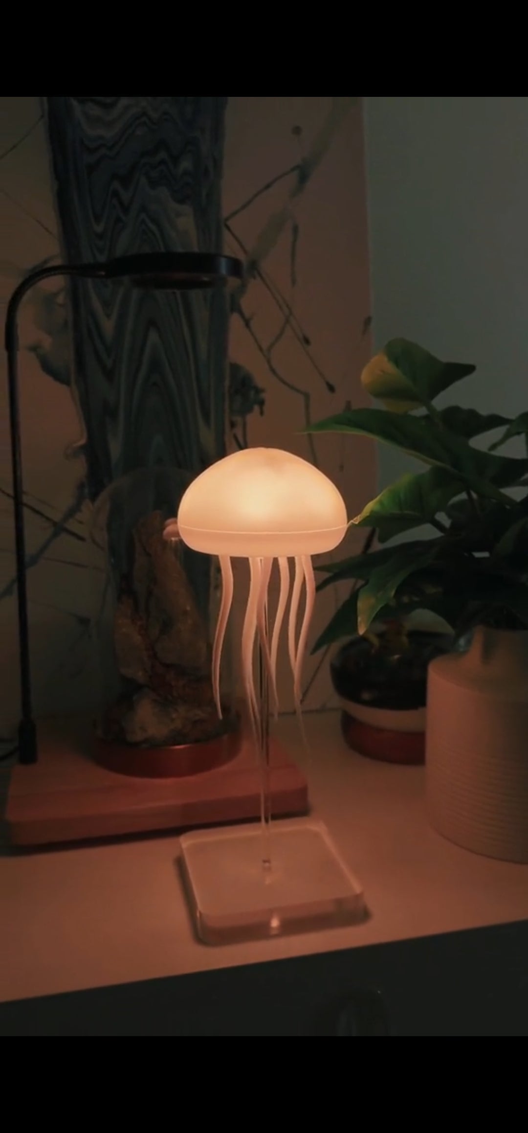 Mystical LED Jellyfish Aquarium Lamp