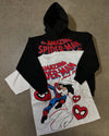 Stylish Spiderweb Graphic Hoodie