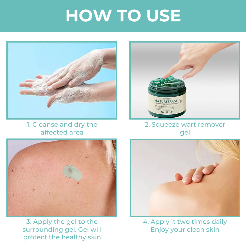 ✅ Official Store: LOVILDS™ NatureErase Instant Alligator Oil Mole & Spot Removal Gel