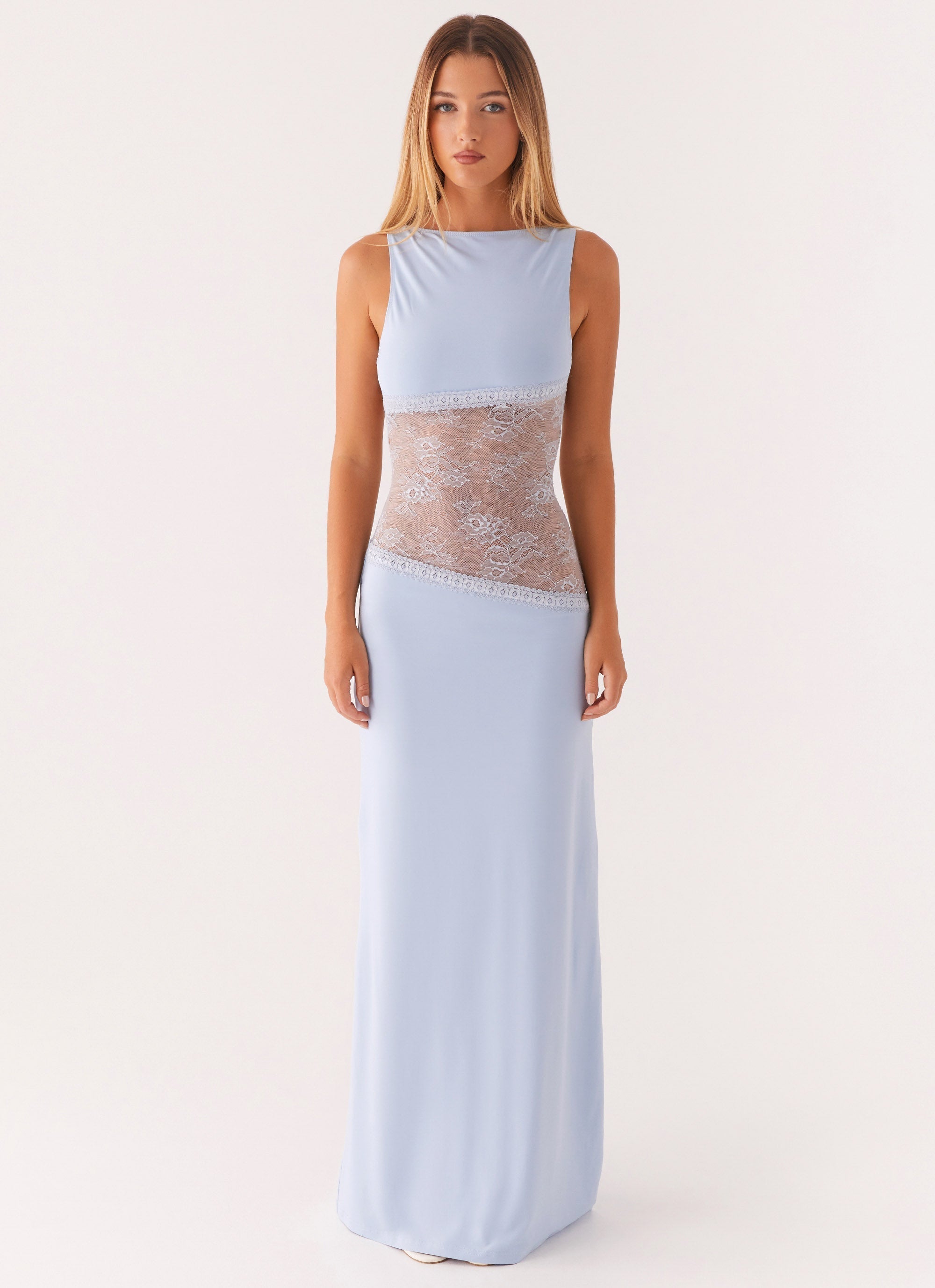 Graceful Lace Maxi Dress