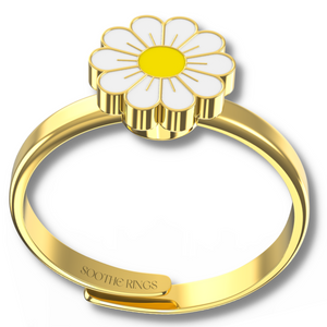 Anxiety Daisy Spinner Ring
