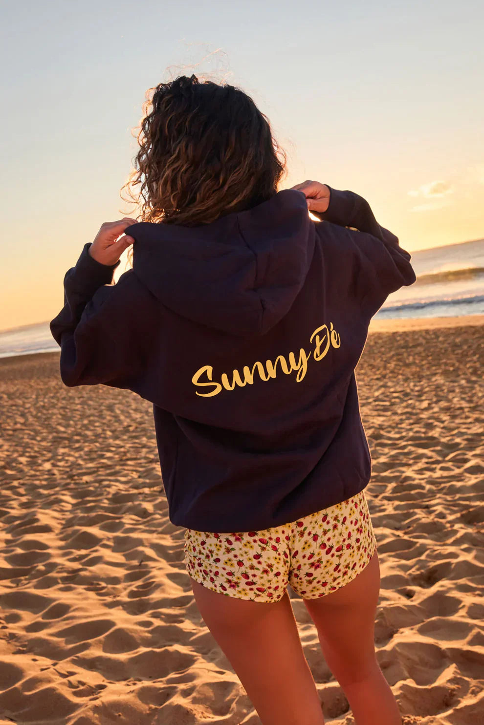 Sunny Dé Floral Hoodies