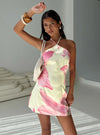 Gardens of Eden Halter Mini Dress