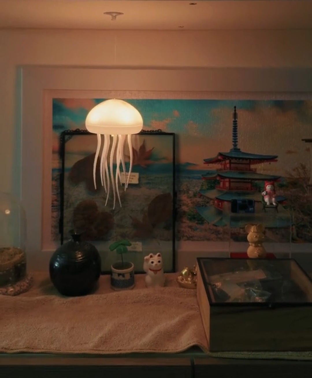 Mystical LED Jellyfish Aquarium Lamp